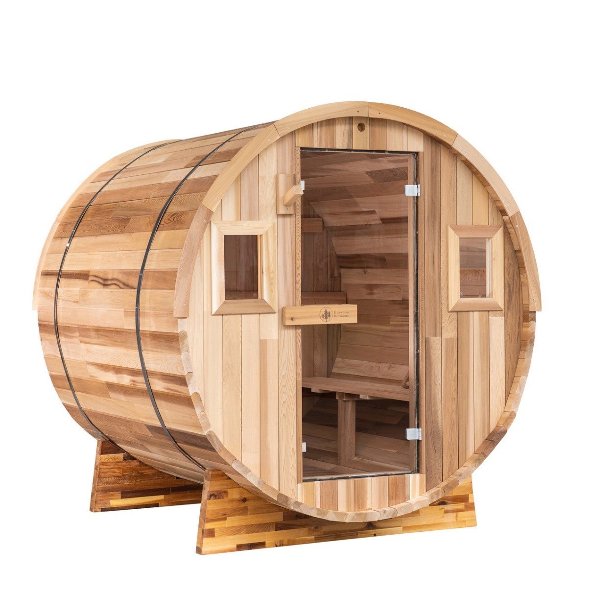 Locally crafted saunas