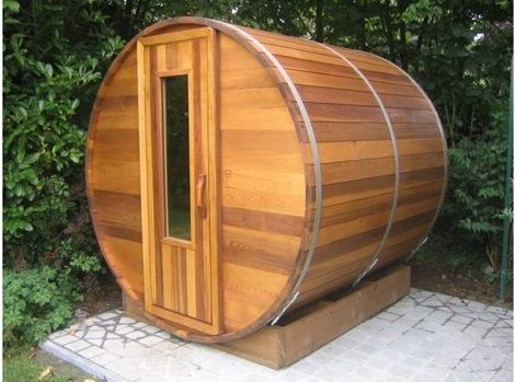 outdoor sauna