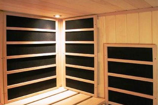 Indoor sauna kit with Infrared Heating System Indoor sauna kit with Infrared Heating System