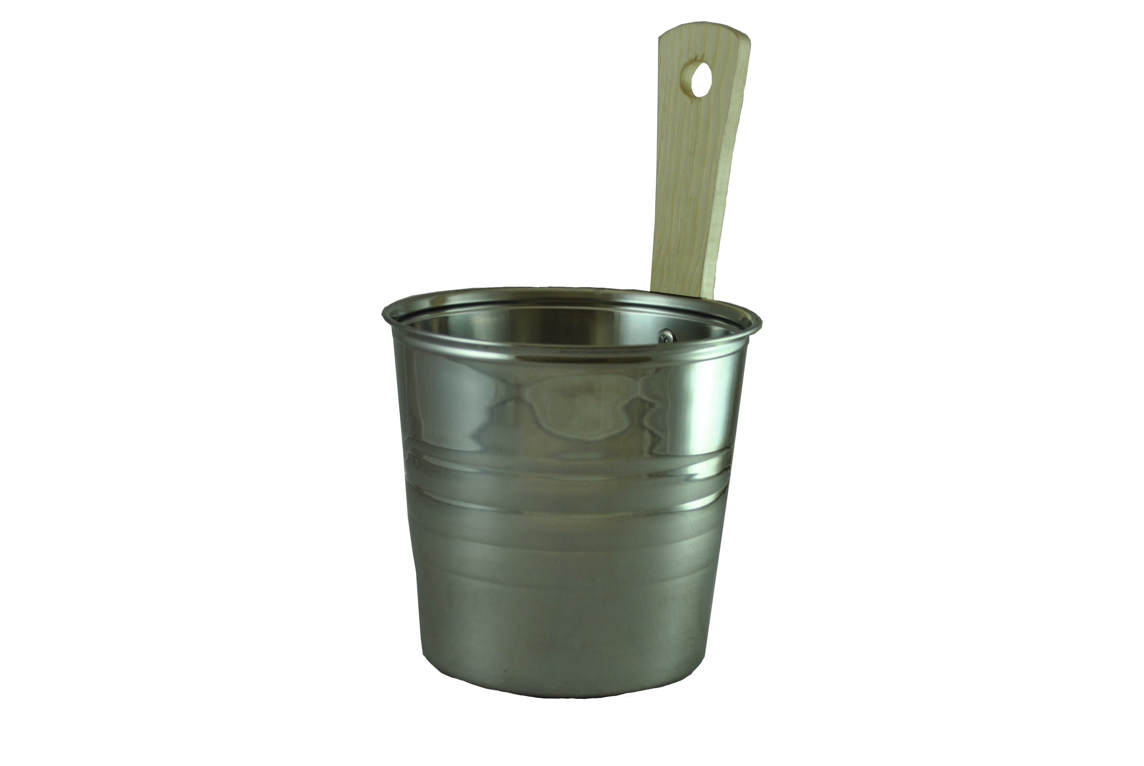 Steel Sauna Bucket - 3.5 Liters
