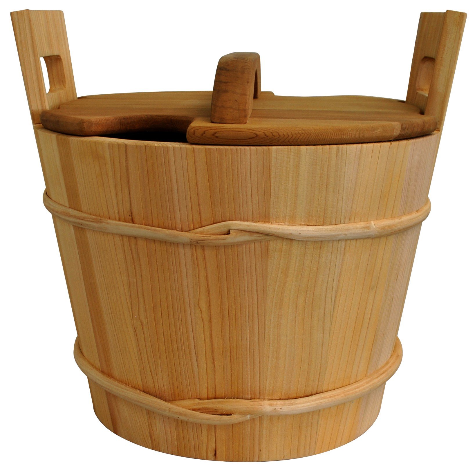 red cedar sauna bucket