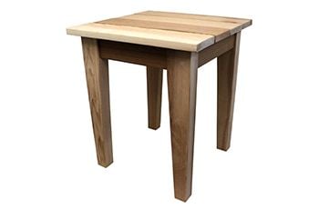 Handcrafted Cedar End Table - 100% Western Red Cedar
