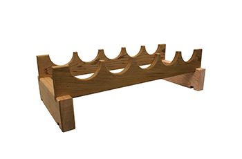 Handcrafted Cedar Wine Rack - 100% Western Red Cedar