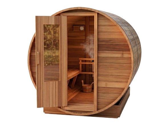 PREMIUM CEDAR BARREL SAUNA PREMIUM CEDAR BARREL SAUNA