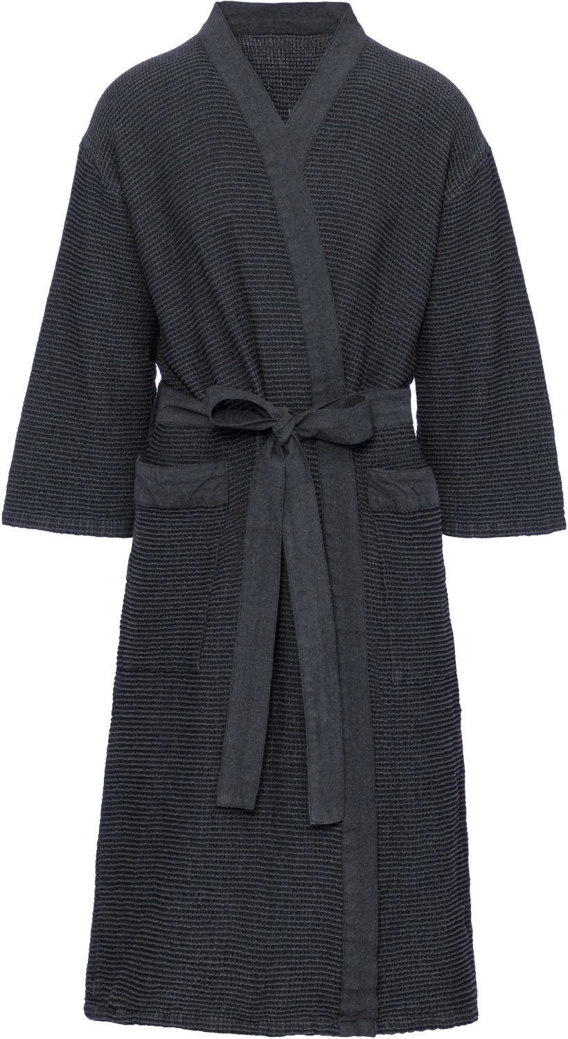 Rento Kenno Sauna Bathrobe Black L/XL | Premium Sauna Robe Online