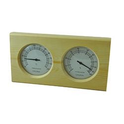 Pine Sauna Thermometer and Hygrometer- Celsius