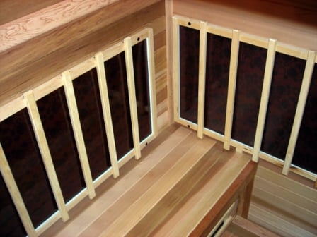 sauna ir heater