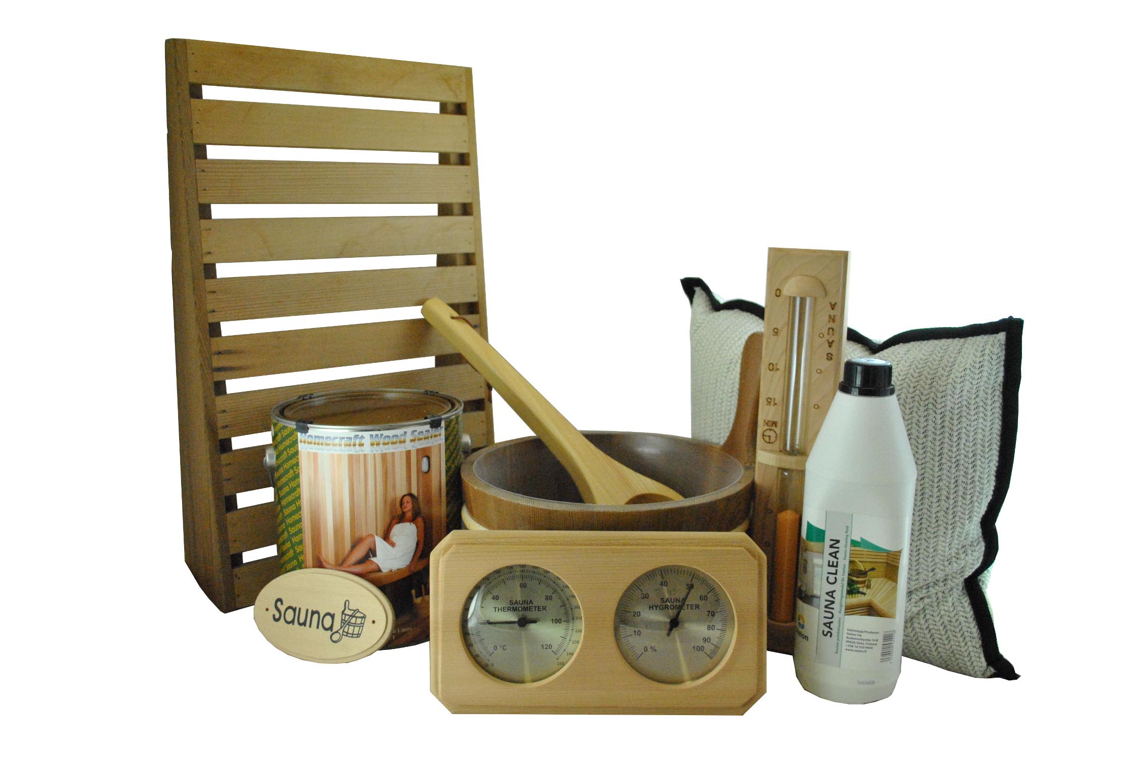 Cedar Sauna Accessory Kit Deluxe