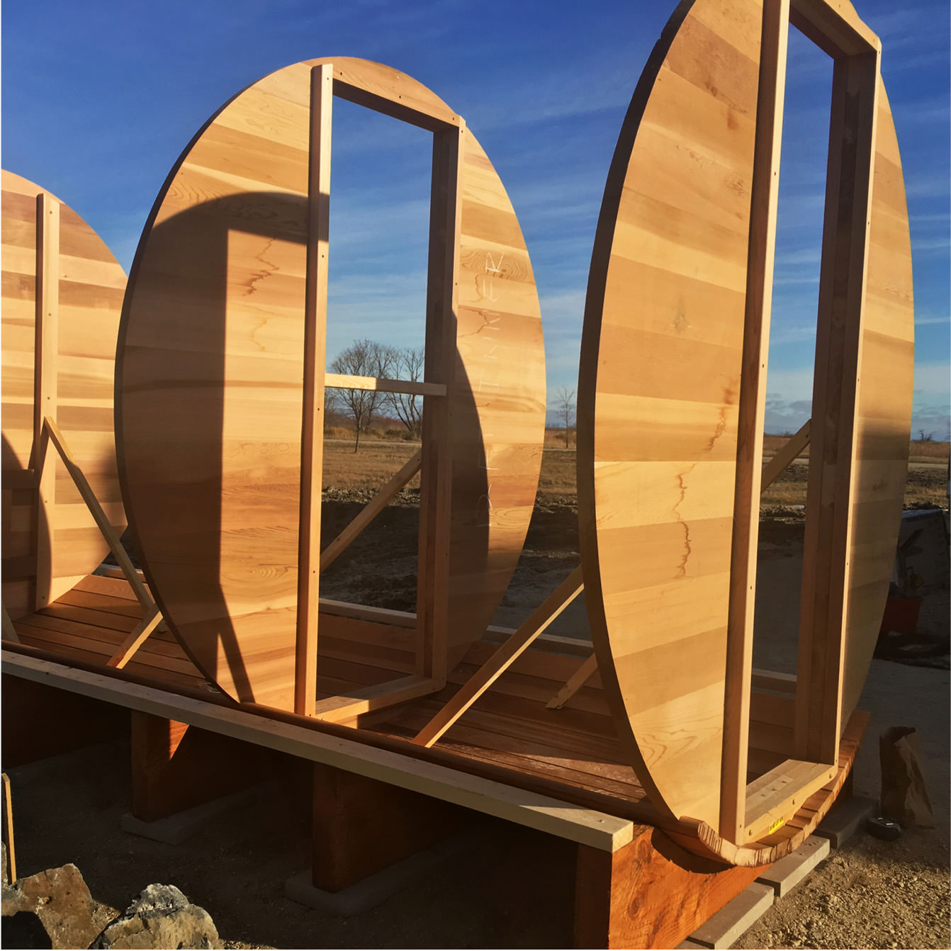 Barrel Sauna Cedar Barrel Saunas Northern Lights Cedar Saunas