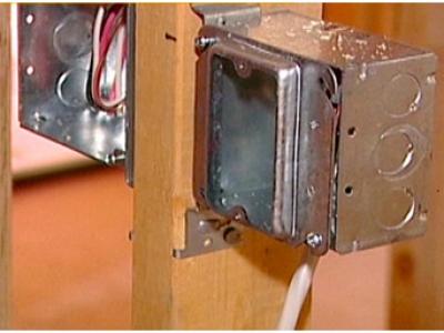 Rough wiring for heater, exterior controller and lights