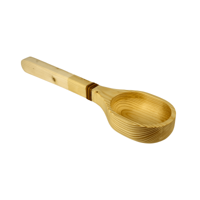 Wood Sauna Ladle 15" - Aspen