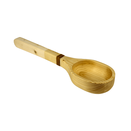 Wood Sauna Ladle 15" - Aspen
