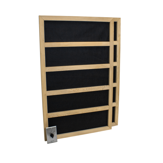 Infrared Sauna Heater Package with Mechanical Timer - 600 WATT-240VAC