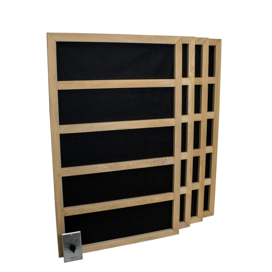 Infrared Sauna Heater Package with Mechanical Timer - 1200 WATT-240VAC