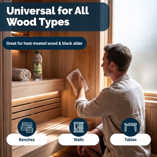 Sauna Paraffin Oil - 1L Sauna Sealant