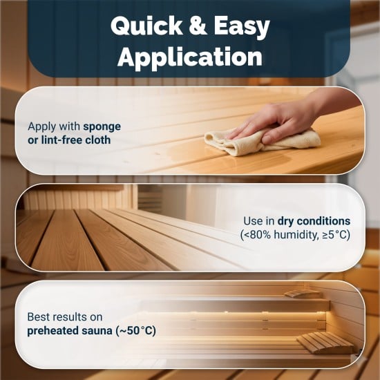Sauna Paraffin Oil - 1L Sauna Sealant