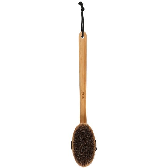 Rento Bath Brush with a detachable bamboo handle