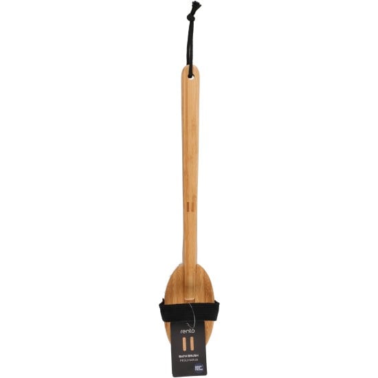 Rento Bath Brush with a detachable bamboo handle