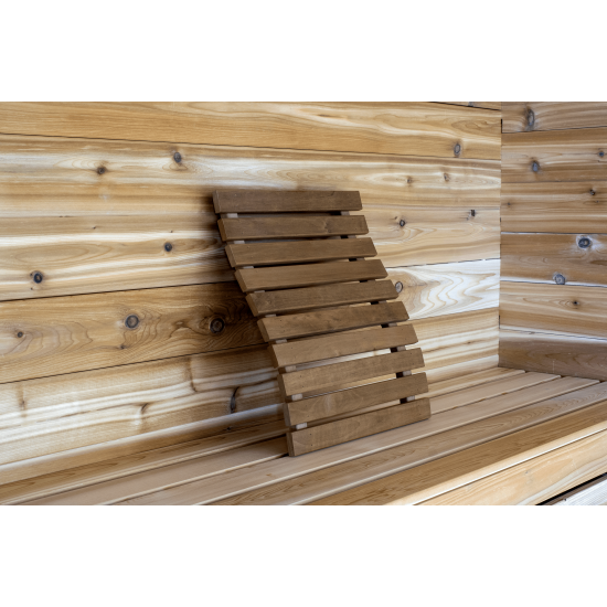 Sauna Backrest Heat-Treated Alder