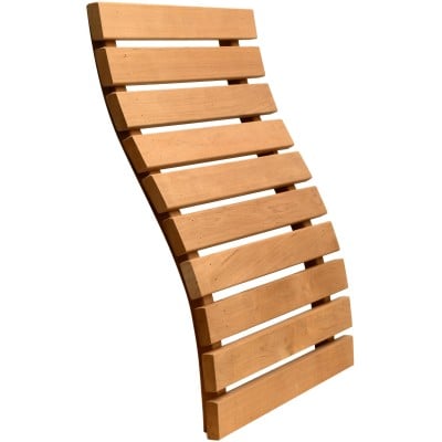 Sauna Backrest Heat-Treated Alder