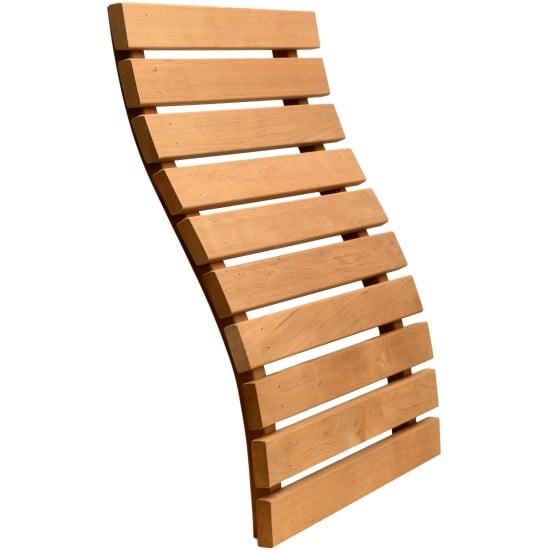 Sauna Backrest Heat-Treated Alder
