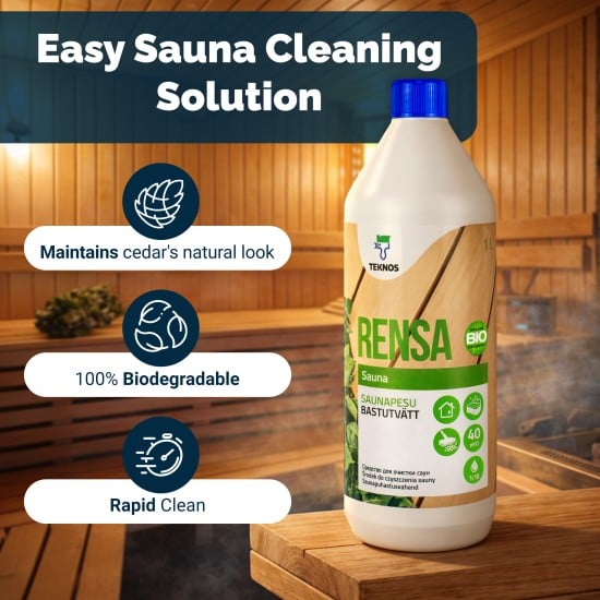 Cedar Sauna Cleaner - 1 Litre