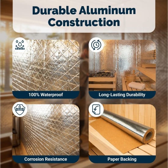 Sauna Heat Foil-Sauna Aluminum Vapor Foil