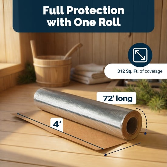 Sauna Heat Foil-Sauna Aluminum Vapor Foil