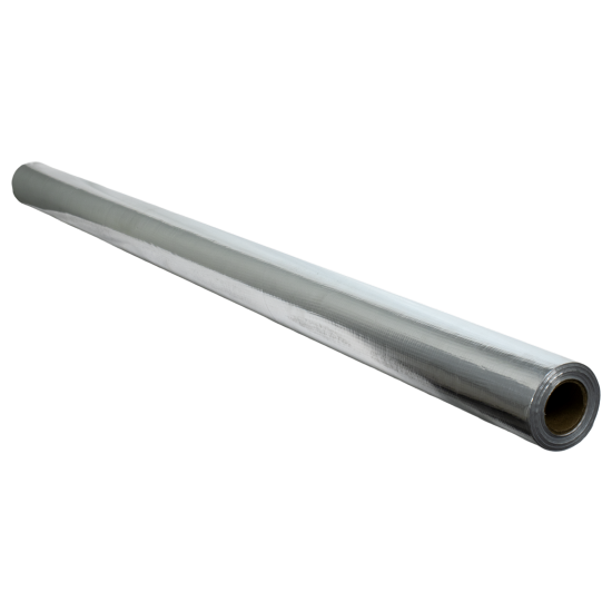 Sauna Aluminum Foil Mesh Tarp Vapor Barrier - 275 Sq Ft