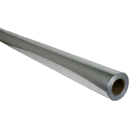 Sauna Aluminum Foil Mesh Tarp Vapor Barrier - 275 Sq Ft