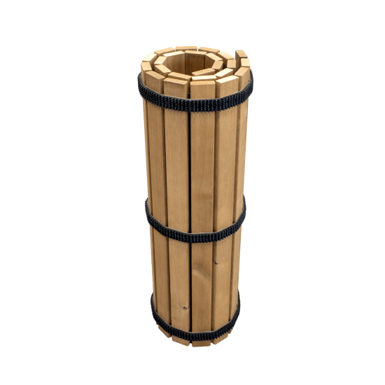 Sauna Wooden Floor Mat – Heat-Treated Alder Wood