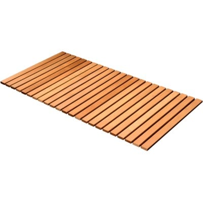 Sauna Wooden Floor Mat – Heat-Treated Alder Wood