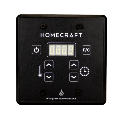 Homecraft Standard Digital Sauna Controller/Timer - 220VAC