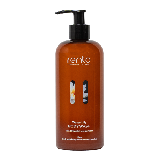 Rento Body Wash Water Lily - 400 ml - Finnish Sauna Accessories