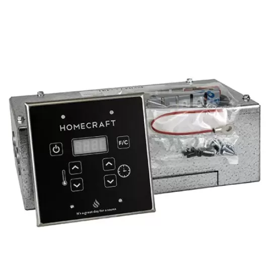 Infrared Sauna Heater Package - Digital Controller - 1800 WATT - 240VAC